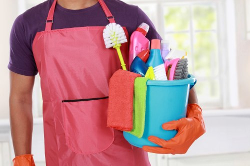 Cleaning operative handling service conditions and liability considerations